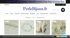 Desktop Screenshot of perlebijoux.fr